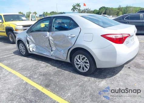 2018 Toyota Corolla Le из США, поврежденный, VIN 5YFBURHE0JP752922